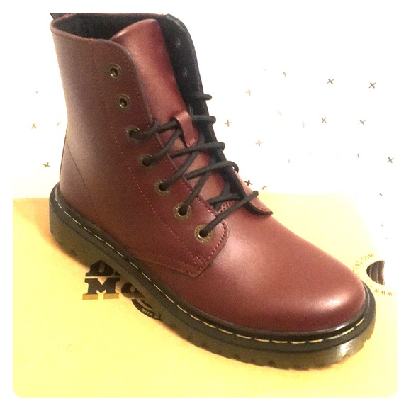 luana leather combat boot